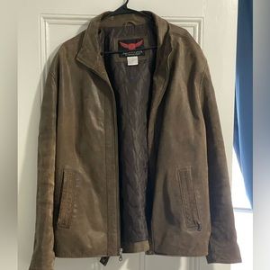 Authentic leather jacket by CRIPPLE CREEK